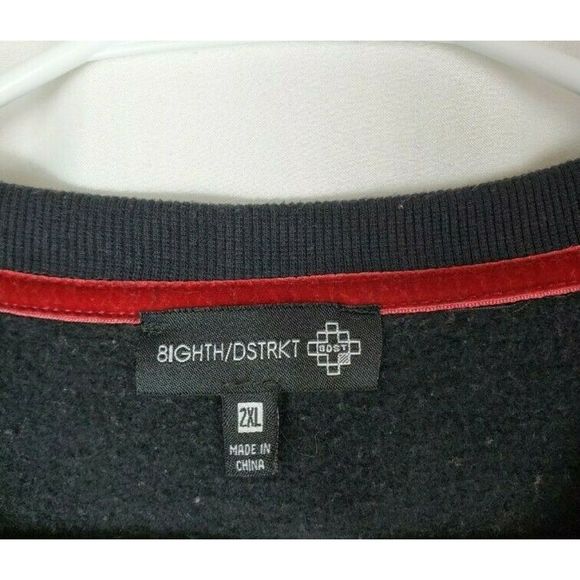 8IGHTH DSTRKT Sweat Shirt Teddy Bear Men's XXL - Picture 4 of 6